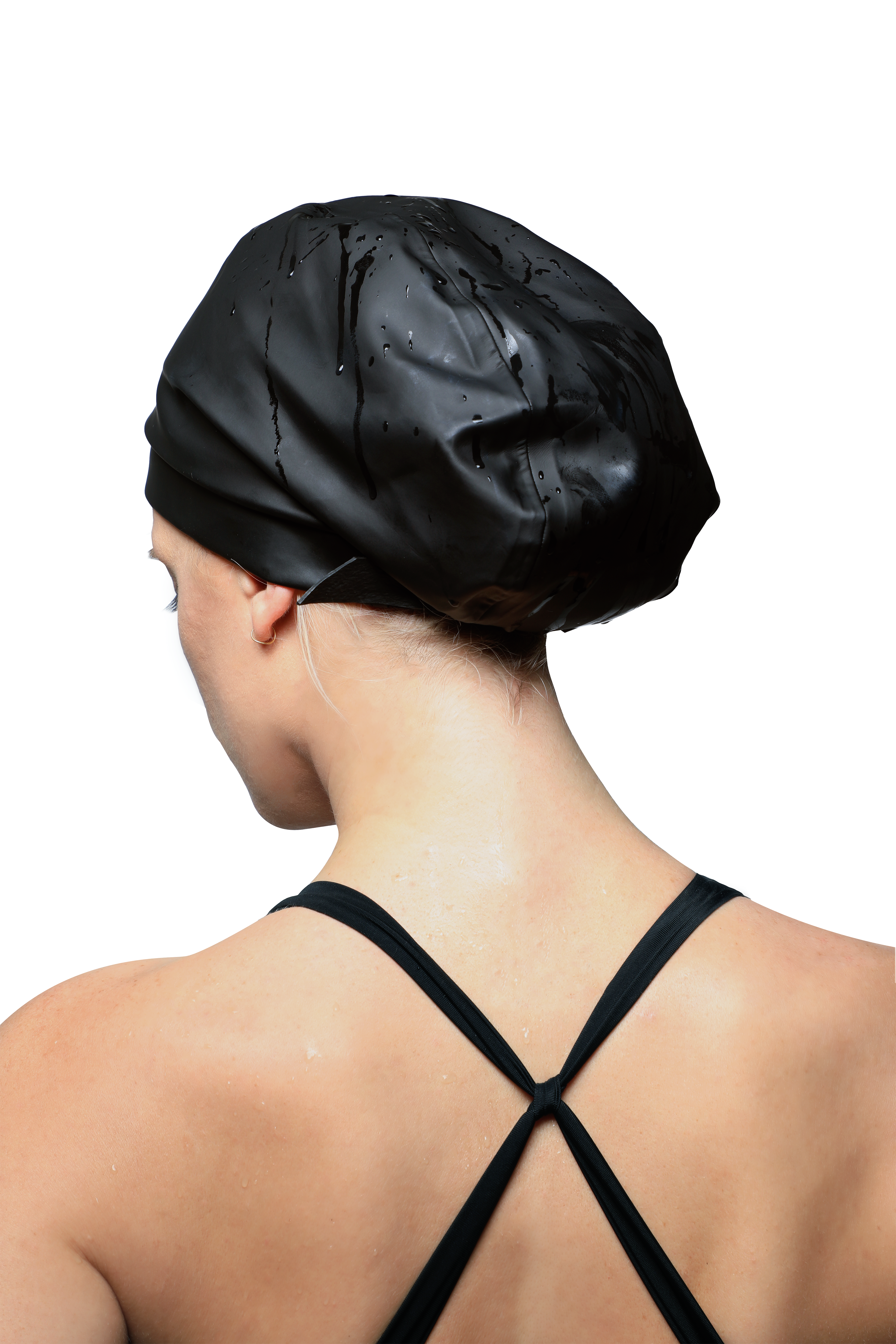 Hairbrella Satin-Lined Waterproof, Adjustable Swim Cap