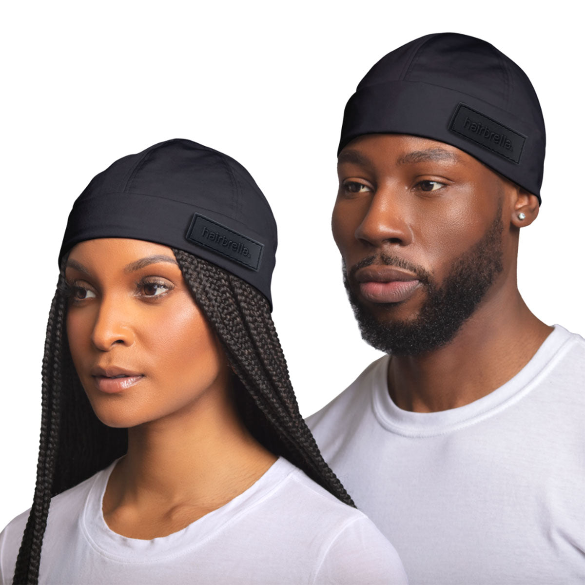 Hairbrella Waterproof Bucket Hat for Women and Men, Satin Lined Cap