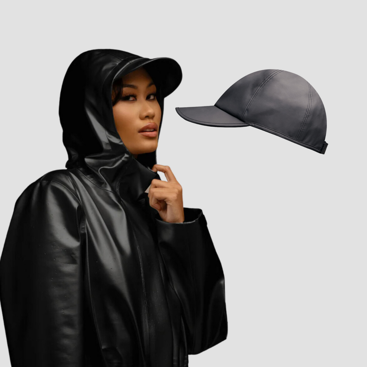 Rain Jacket + All-Weather Essentials Bundle: Add A Baseball Cap, Sou'wester, Matte Bucket Hat , Cuffed Beanie or Rain Scarf