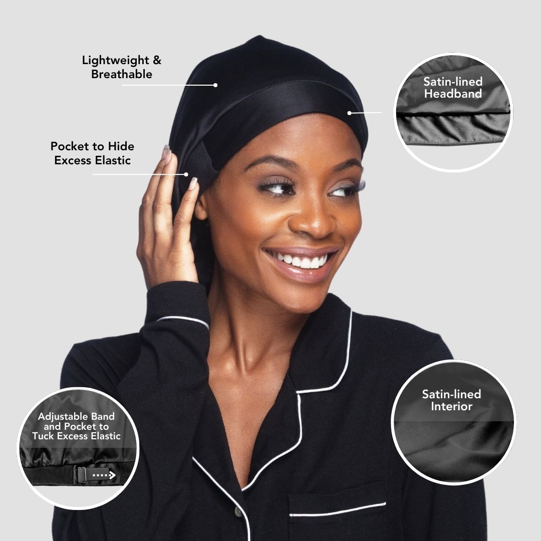 Hairbrella Satin-Lined Sleep Cap