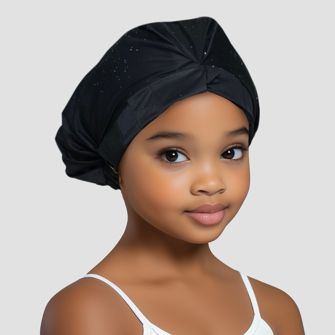 Hairbrella Kids Gift Set: Shower Cap & Sleep Cap Combo