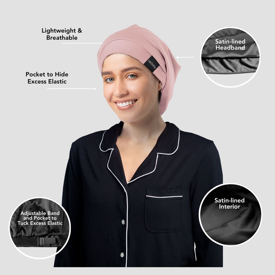 Hairbrella Satin-Lined Sleep Cap