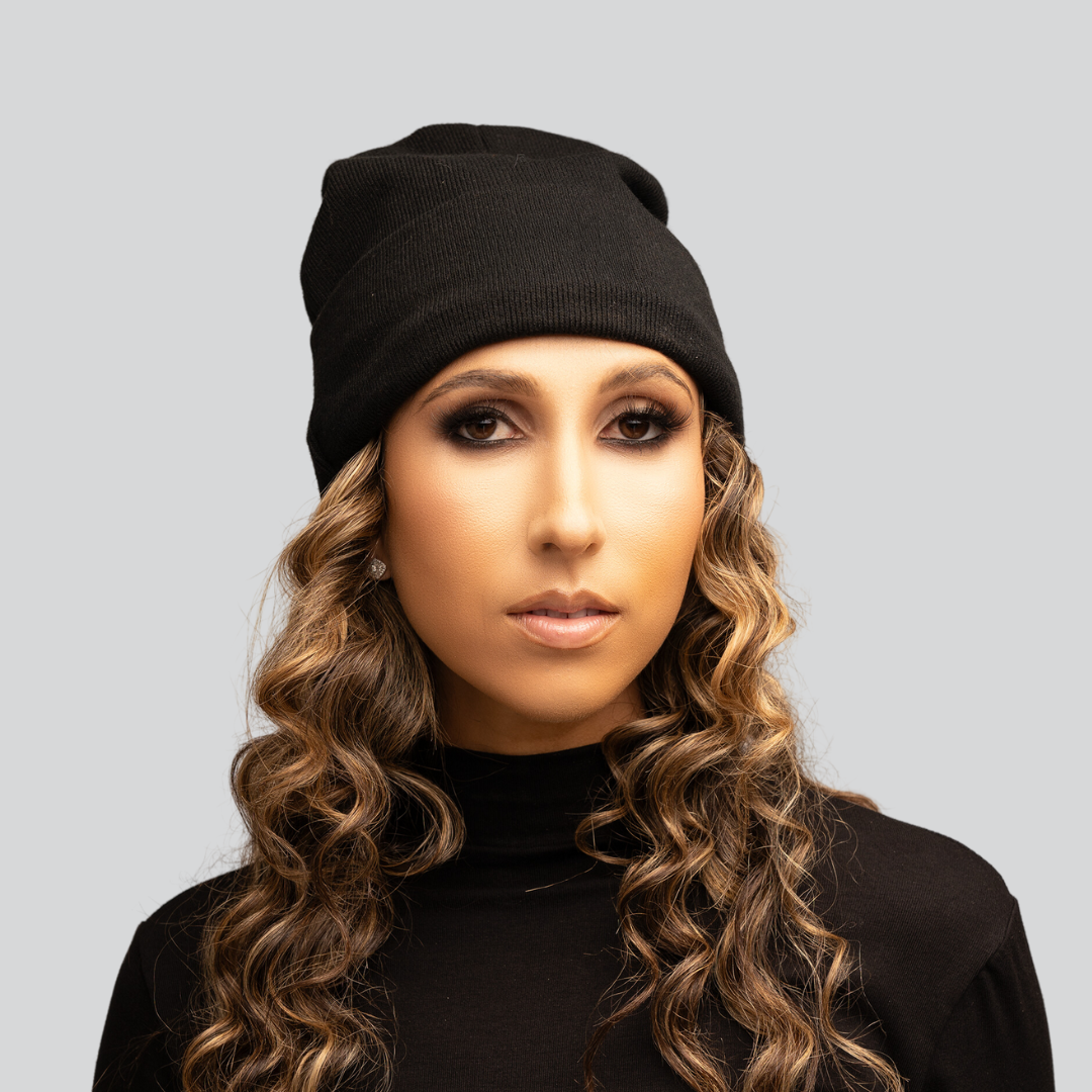 Satin-Lined, Waterproof, Cuffed Beanie