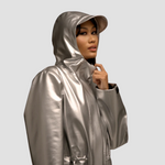 Hairbrella Satin-Lined, Waterproof Rain Jacket