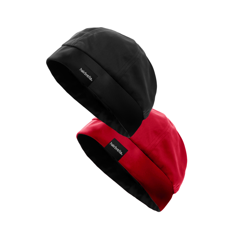 Hairbrella Unisex Satin-Lined Bucket Hat Bundle (2)